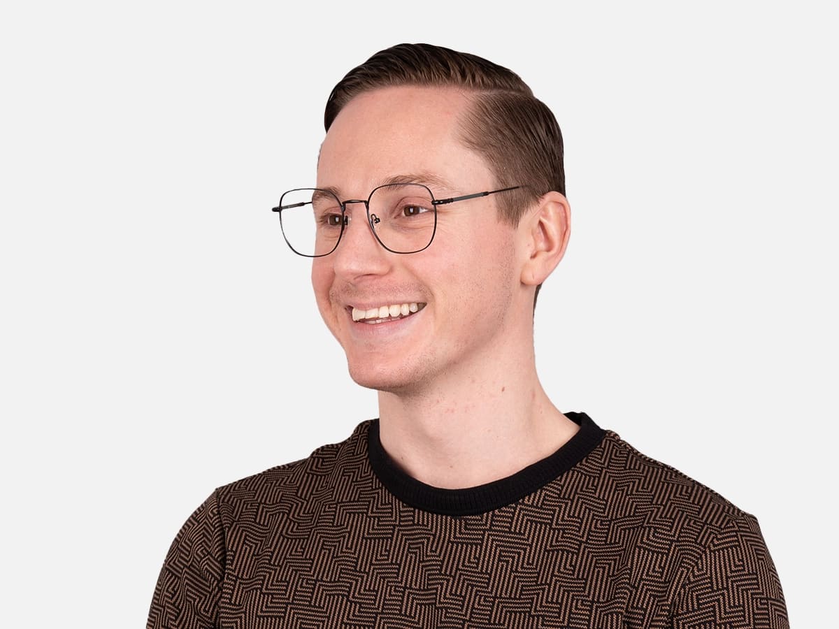 Square Metal Glasses-42