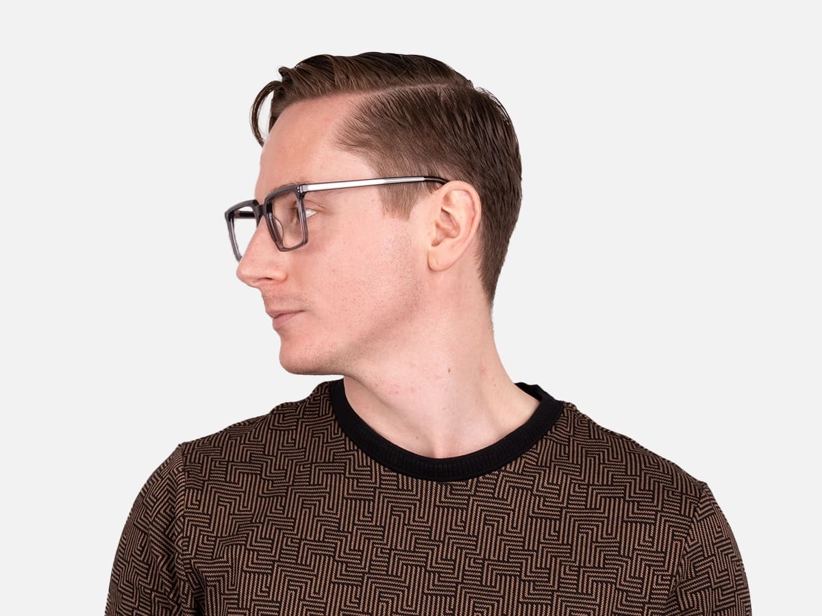 Grey Framed Glasses-54