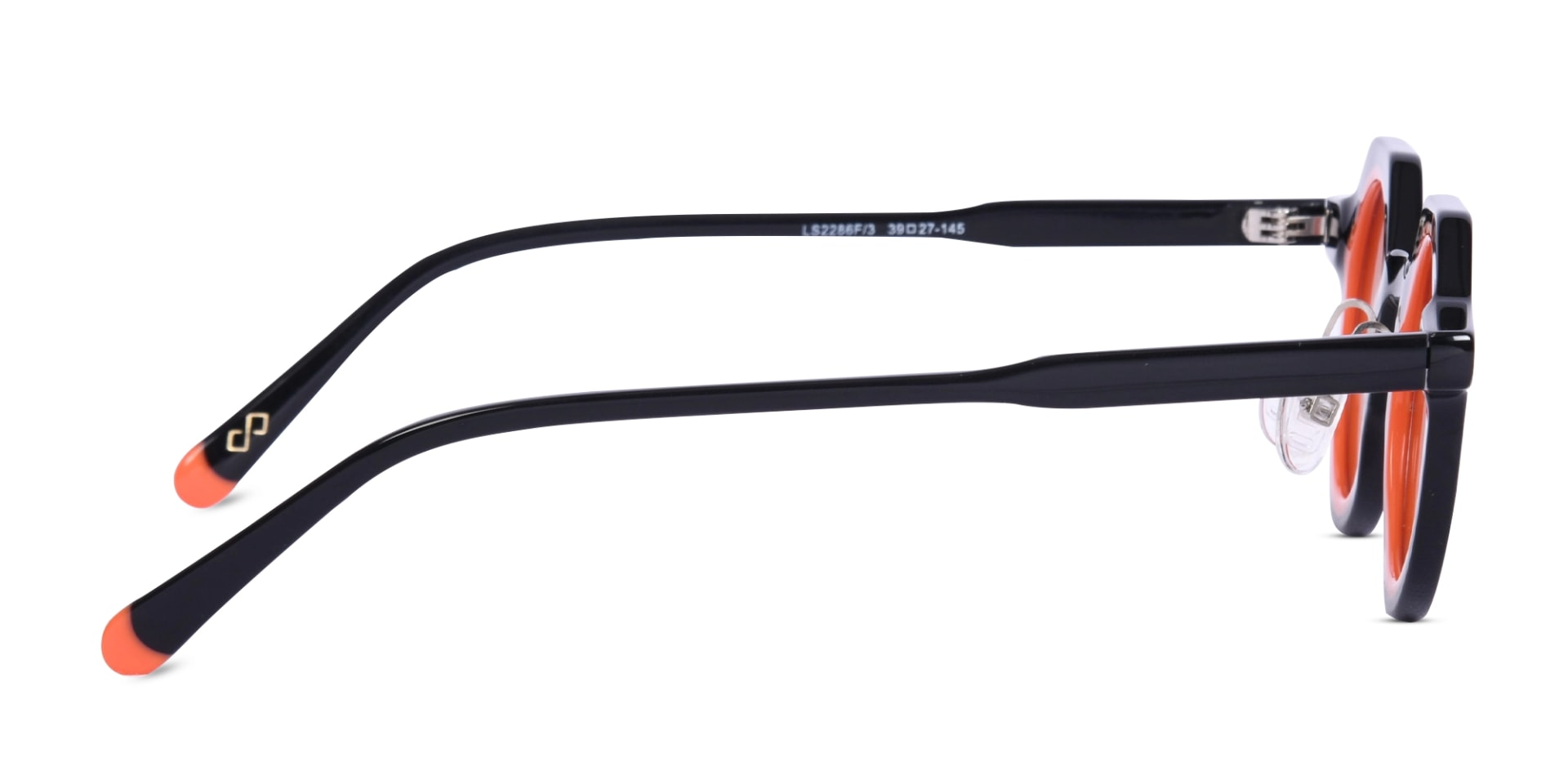 Black And Orange Sunglasses-4