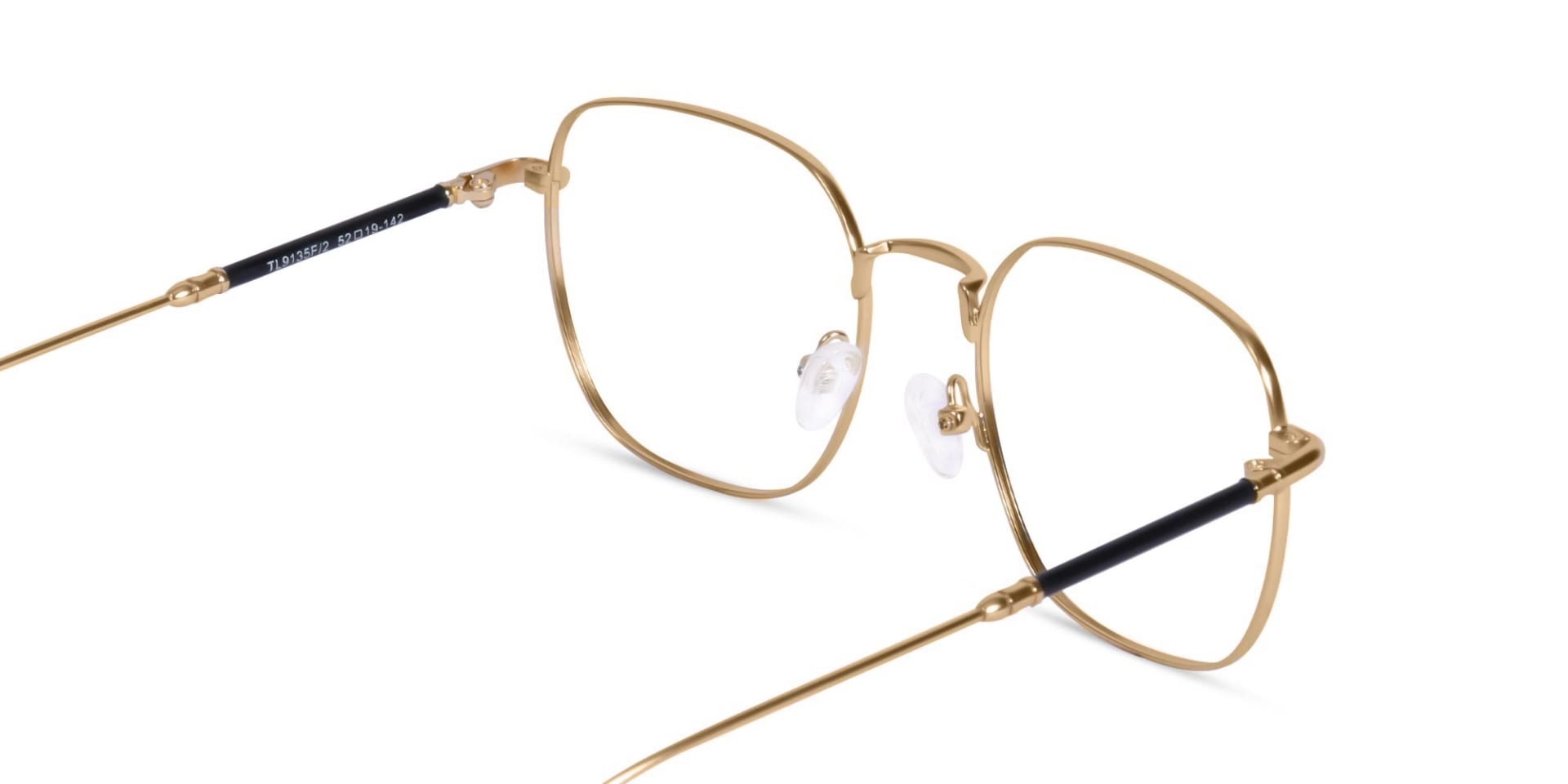 Metal Frame Square Glasses-5