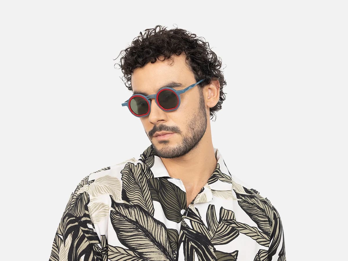Round Shape Sunglasses-43
