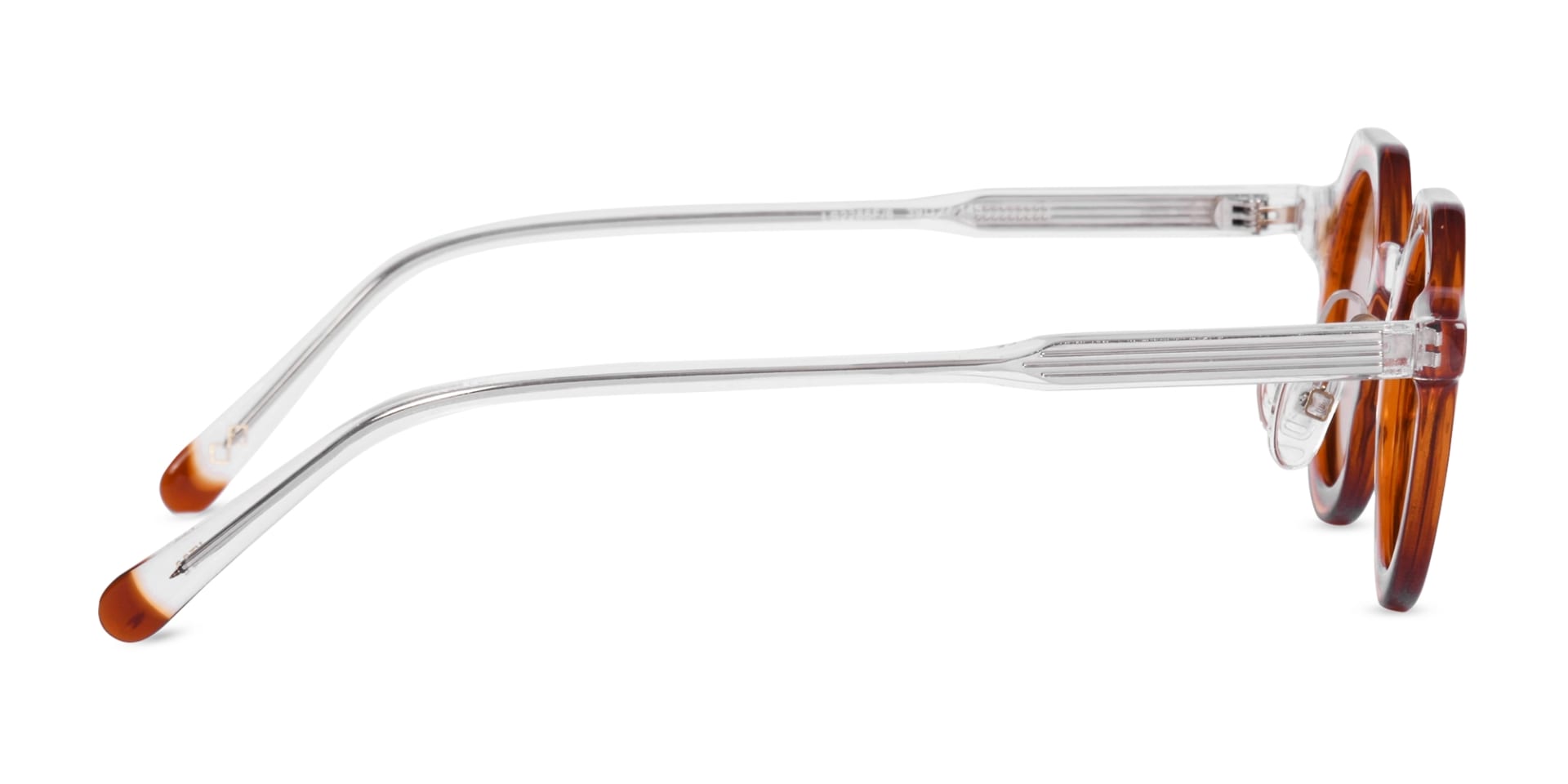 Clear Frame Designer Sunglasses-4