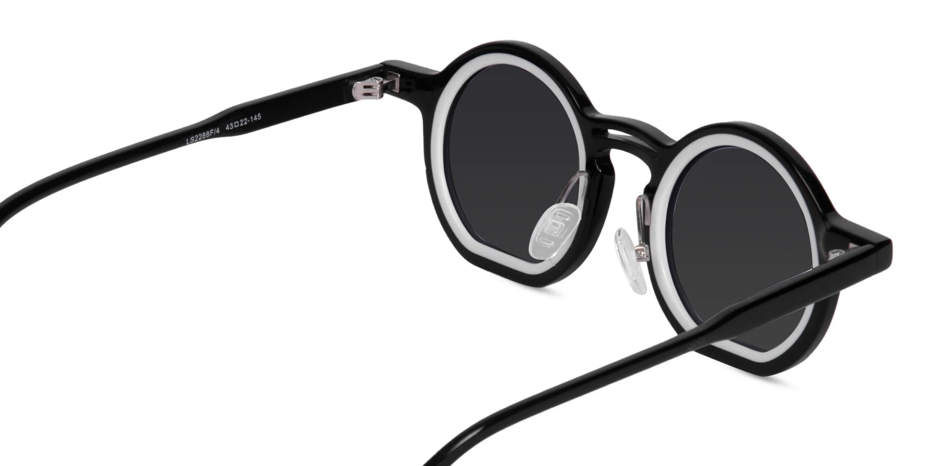 Black White Eyeglasses-5