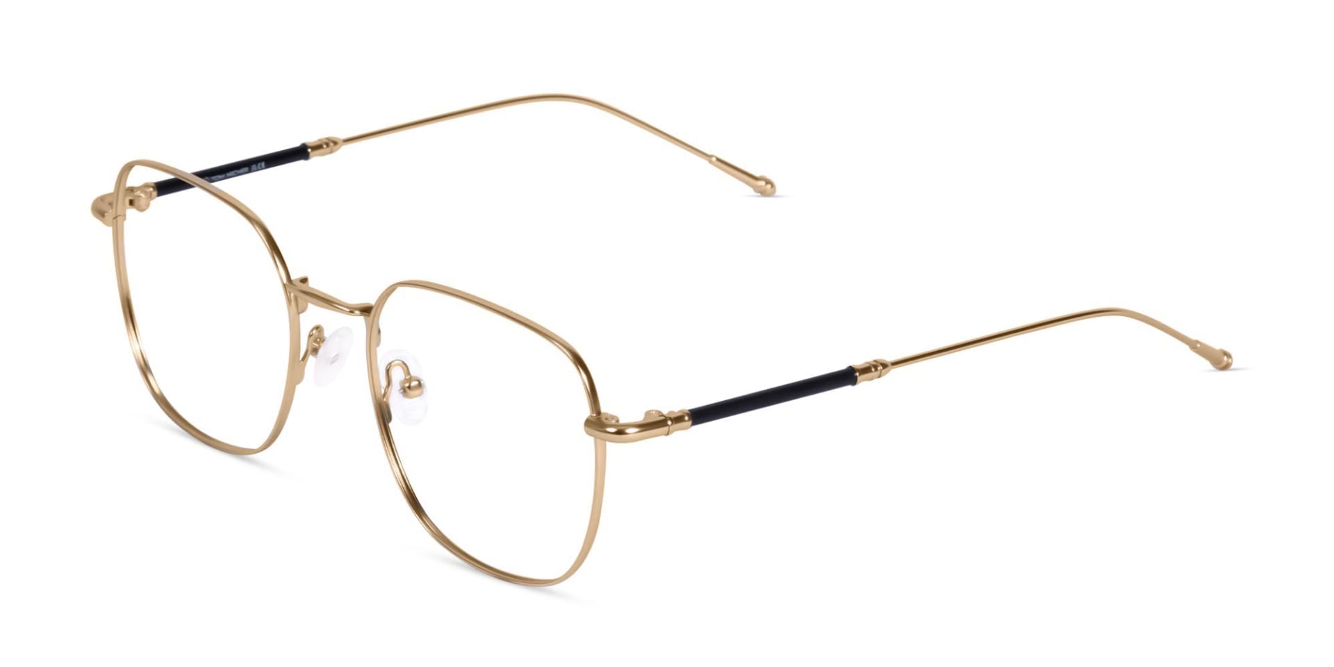 Metal Frame Square Glasses-3