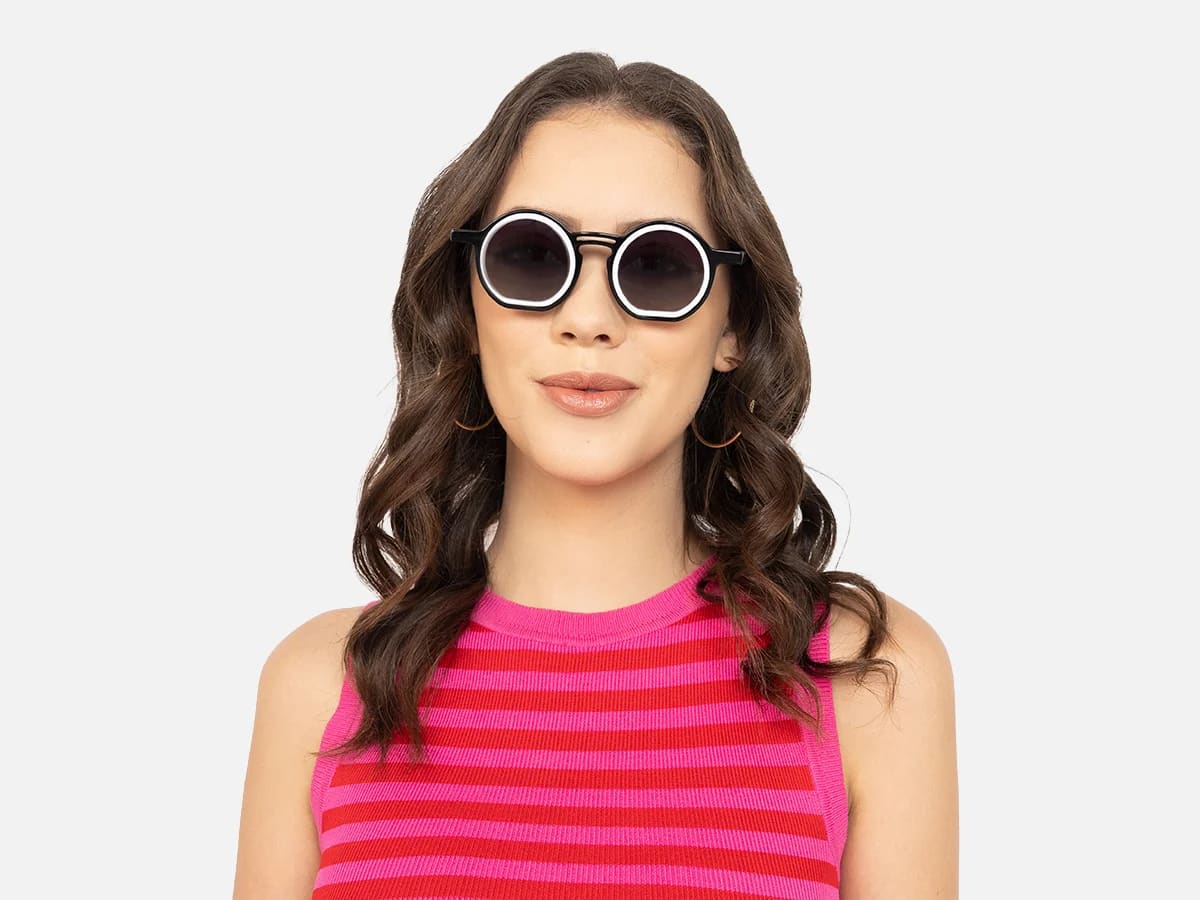 Black White Eyeglasses-51