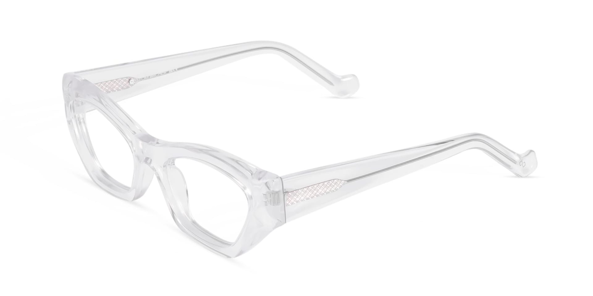 Clear Cat Eye Glasses Frames-3