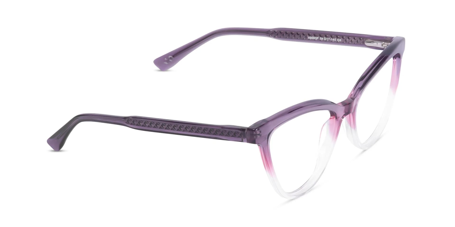 Purple Cat Eye Glasses-2