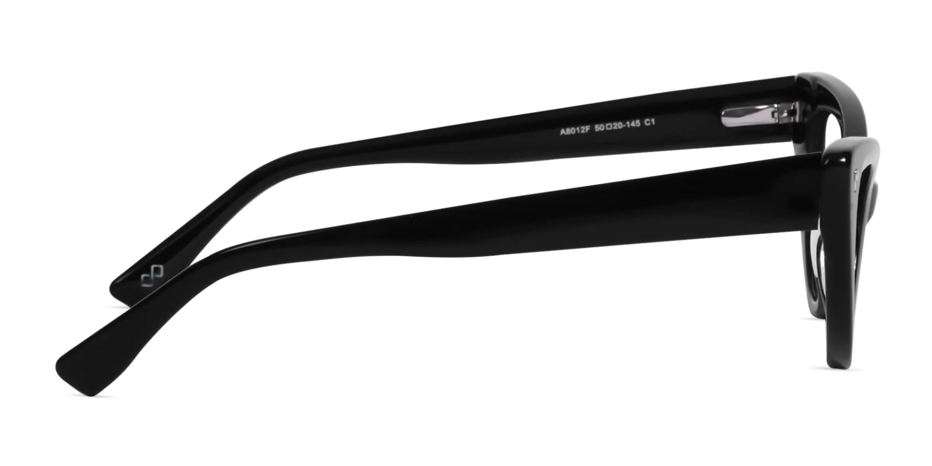 Black Cat Eye Prescription Glasses-4