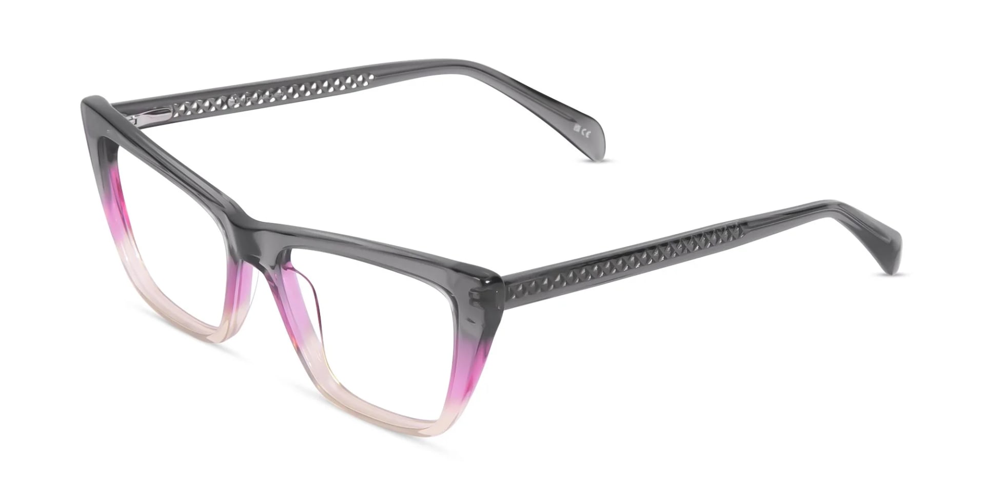 Cat Eye Shape Eyeglasses-3