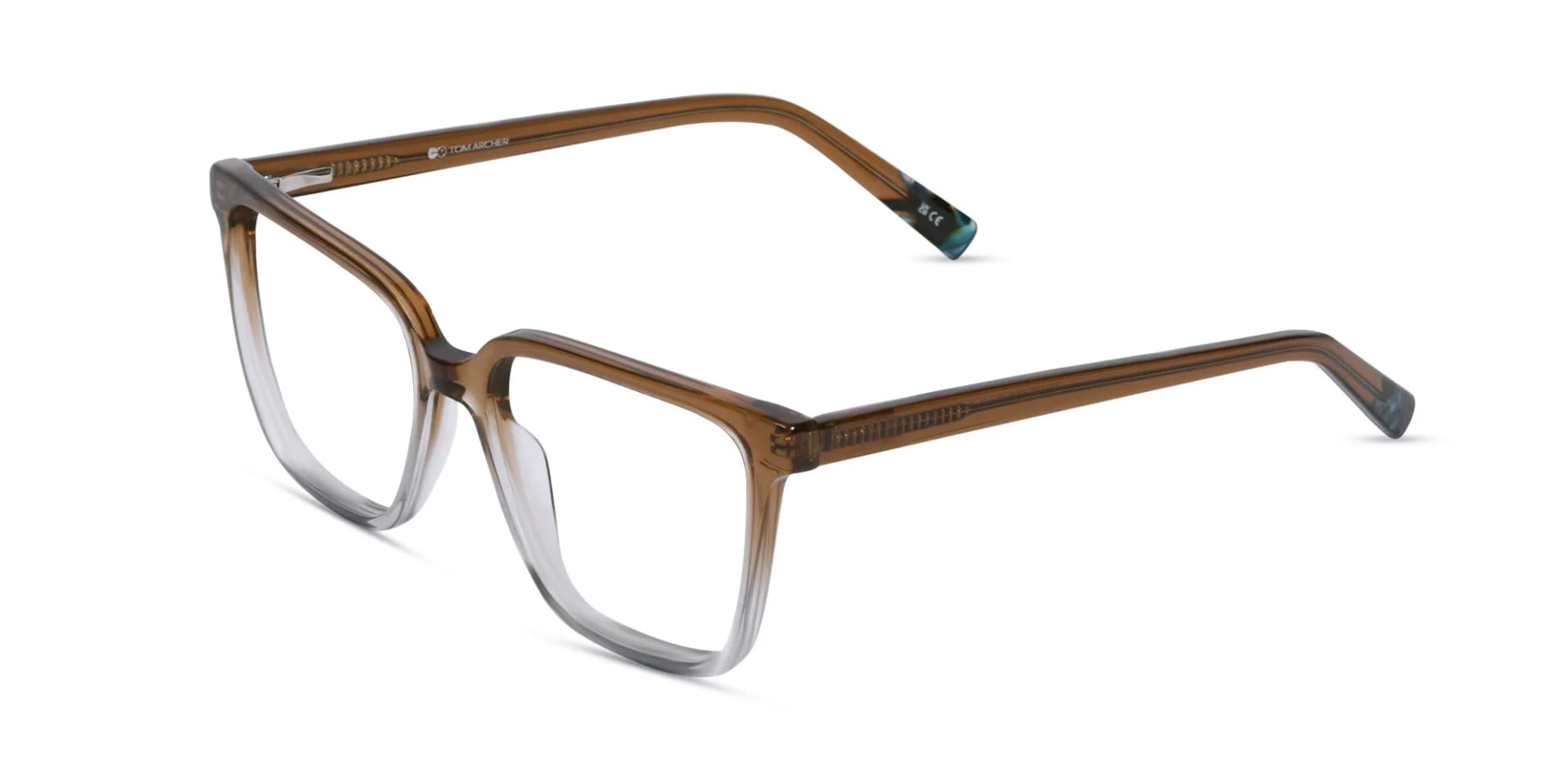 Brown Square Glasses-3