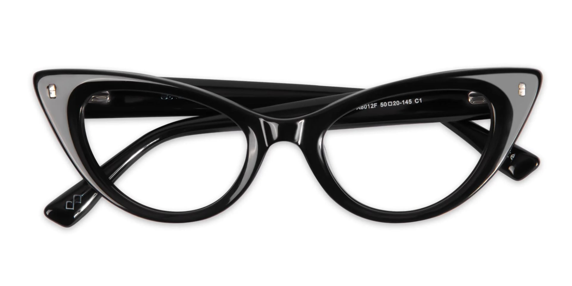 Black Cat Eye Prescription Glasses-6