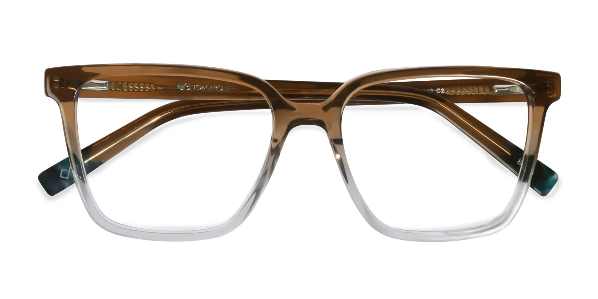 Brown Square Glasses-6