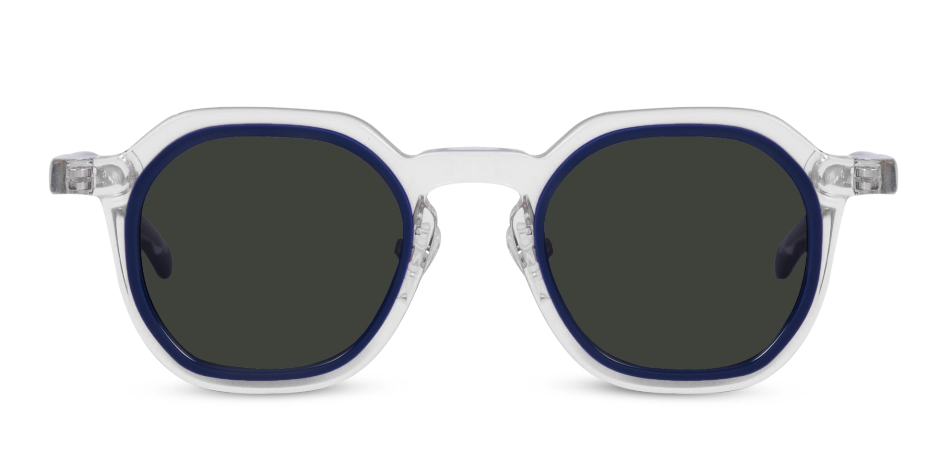 Transparent Blue Sunglasses-1