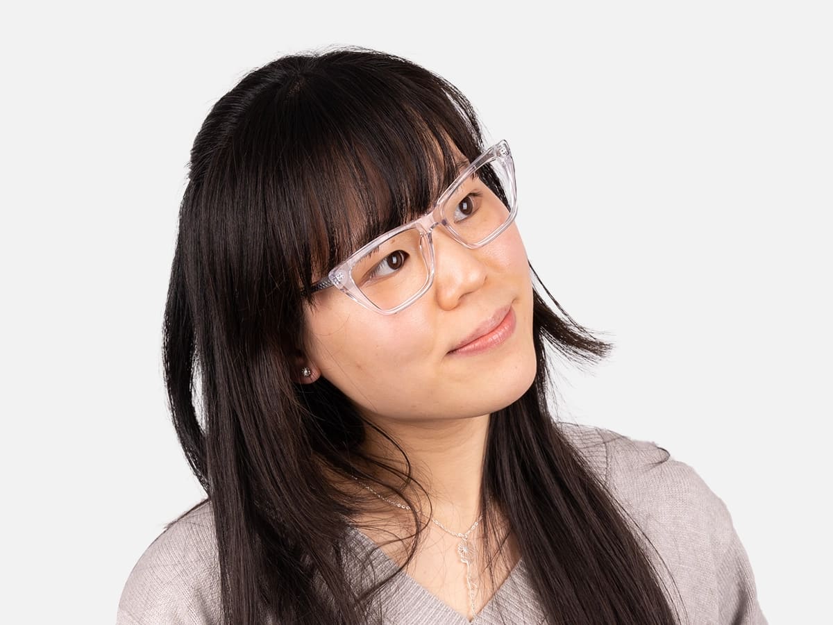 Transparent Glasses Cat Eye-52