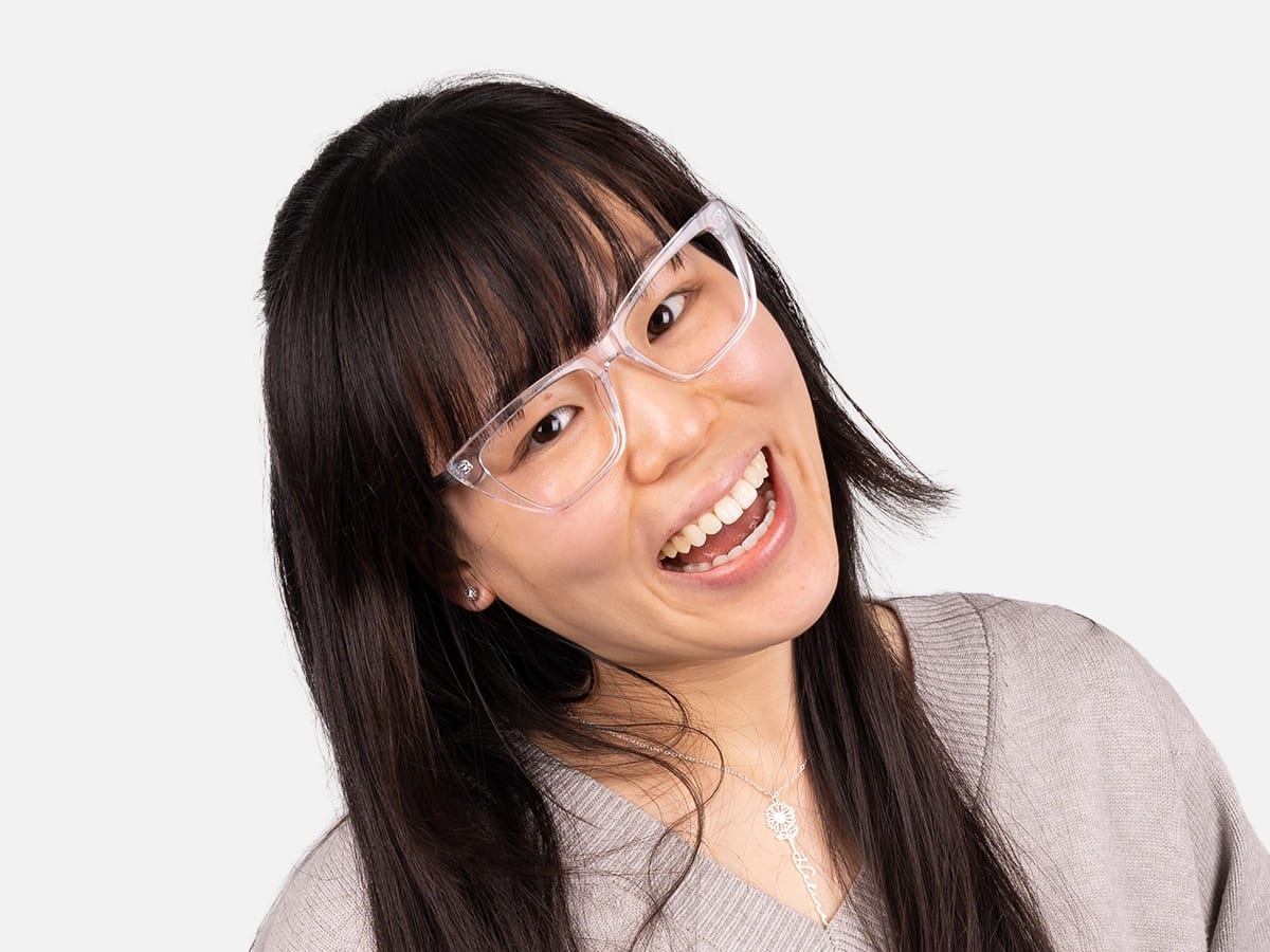 Transparent Glasses Cat Eye-54