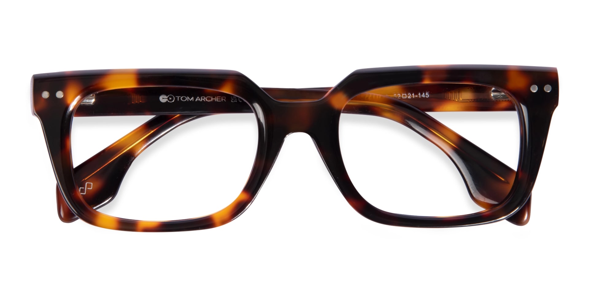 Square Tortoise Shell Eyeglasses-6
