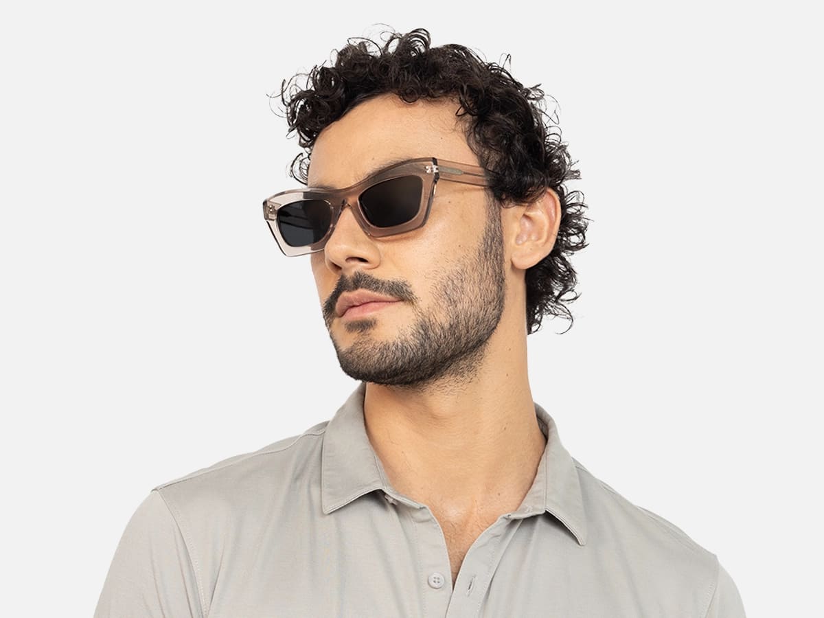 Grey Cat Eye Sunglasses-42