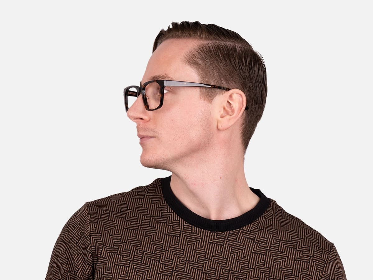 Dark Tortoiseshell Glasses-42