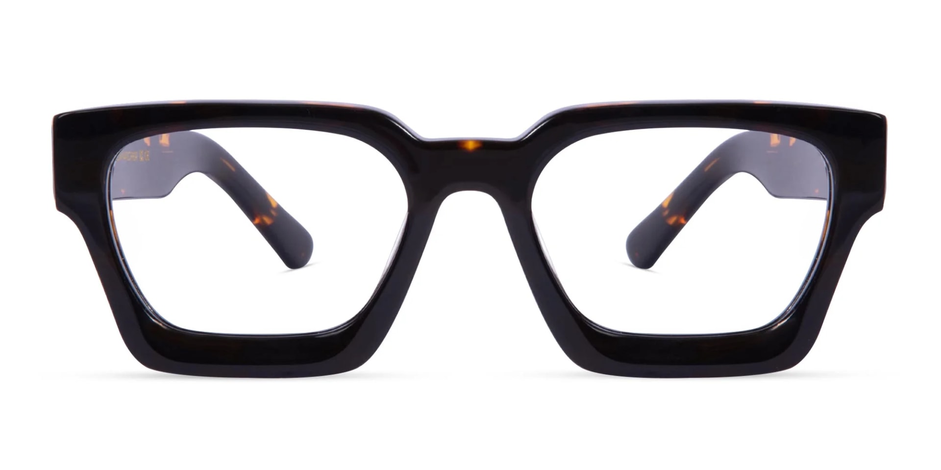 Square Tortoise Shell Glasses-1