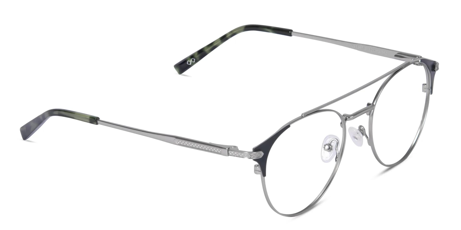 Round Silver Eyeglasses-2