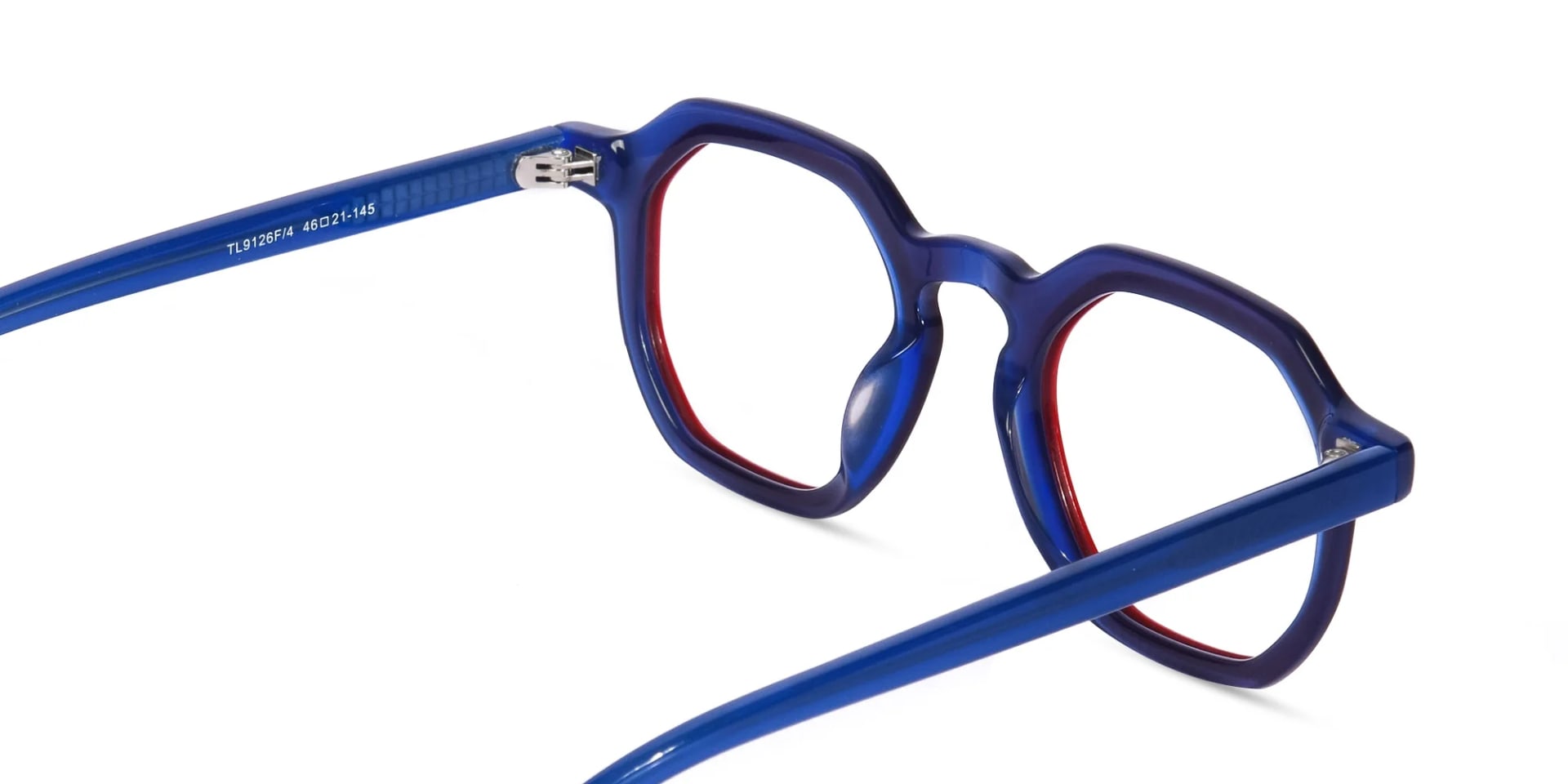 Blue Designer Eyeglasses-5
