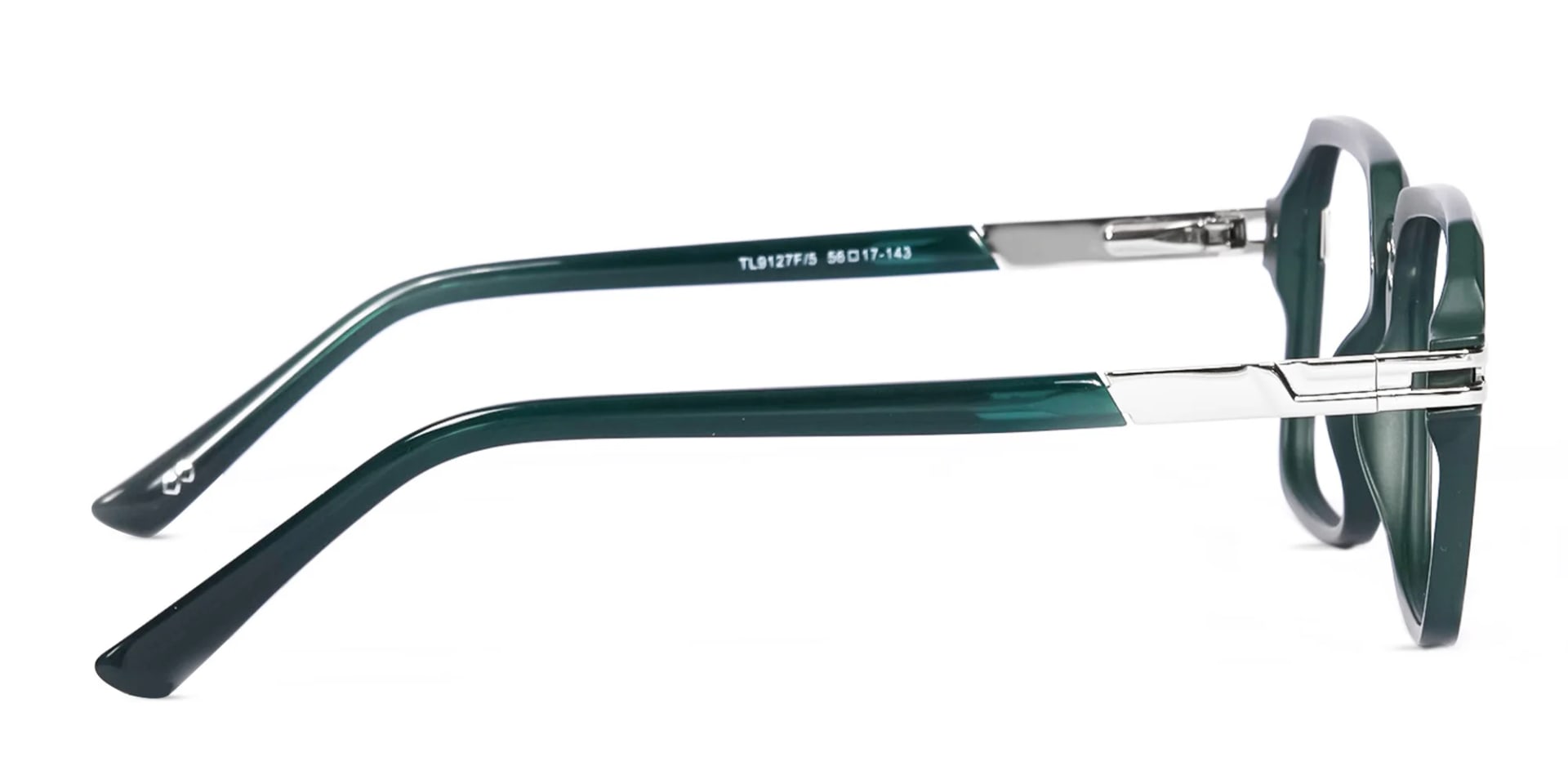 Matte Emerald Green And Silver-4