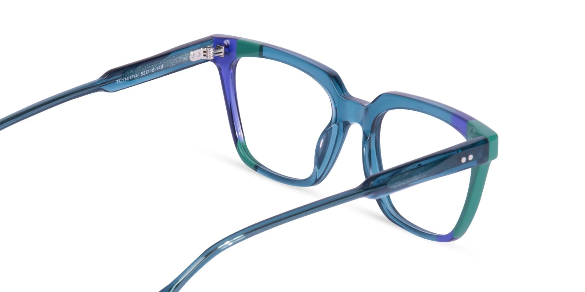 Clear Green Glasses-5