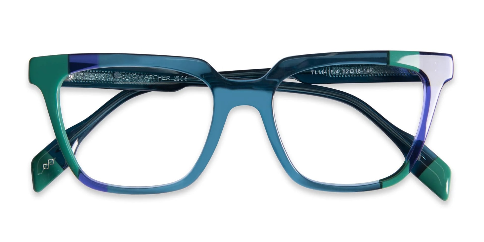 Clear Green Glasses-6