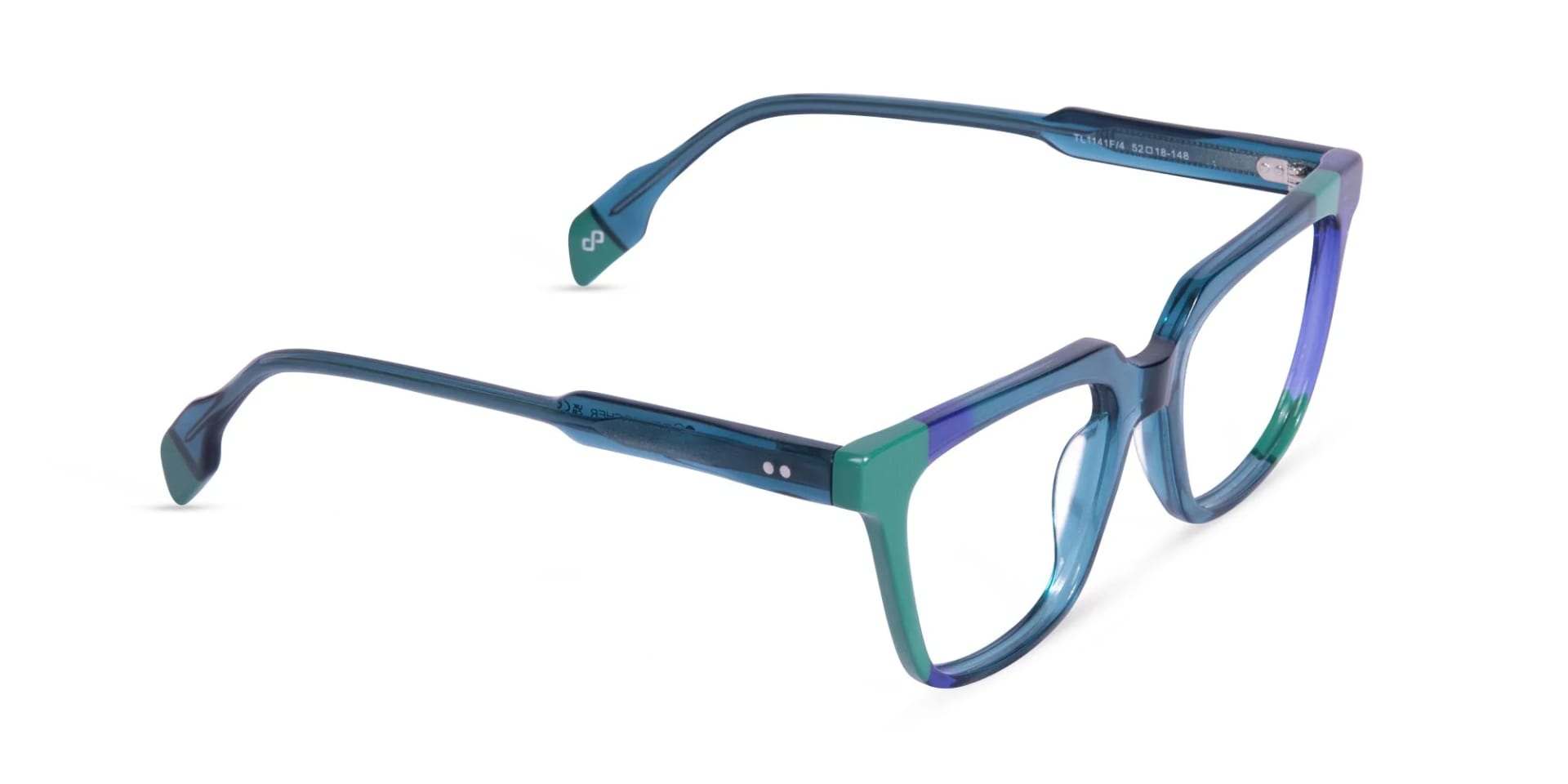 Clear Green Glasses-2