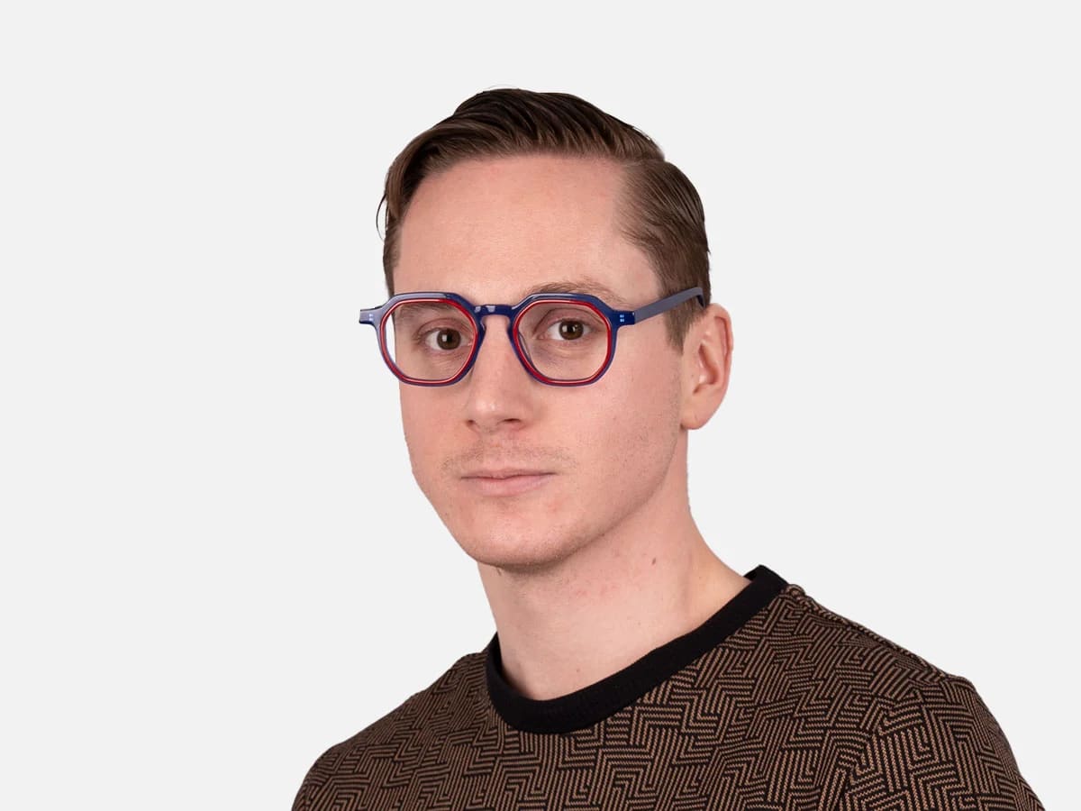 Blue Designer Eyeglasses-7