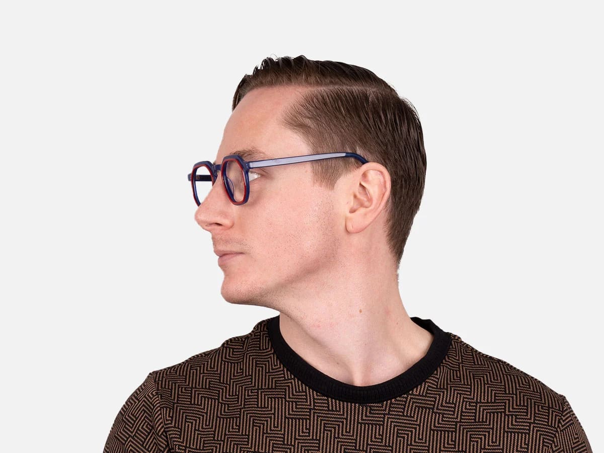Blue Designer Eyeglasses-7
