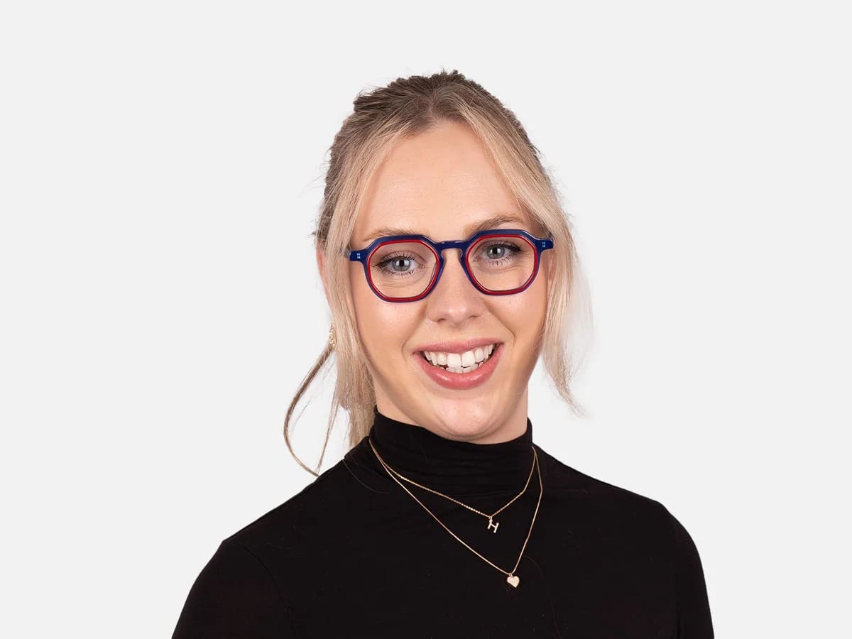 Blue Designer Eyeglasses-7