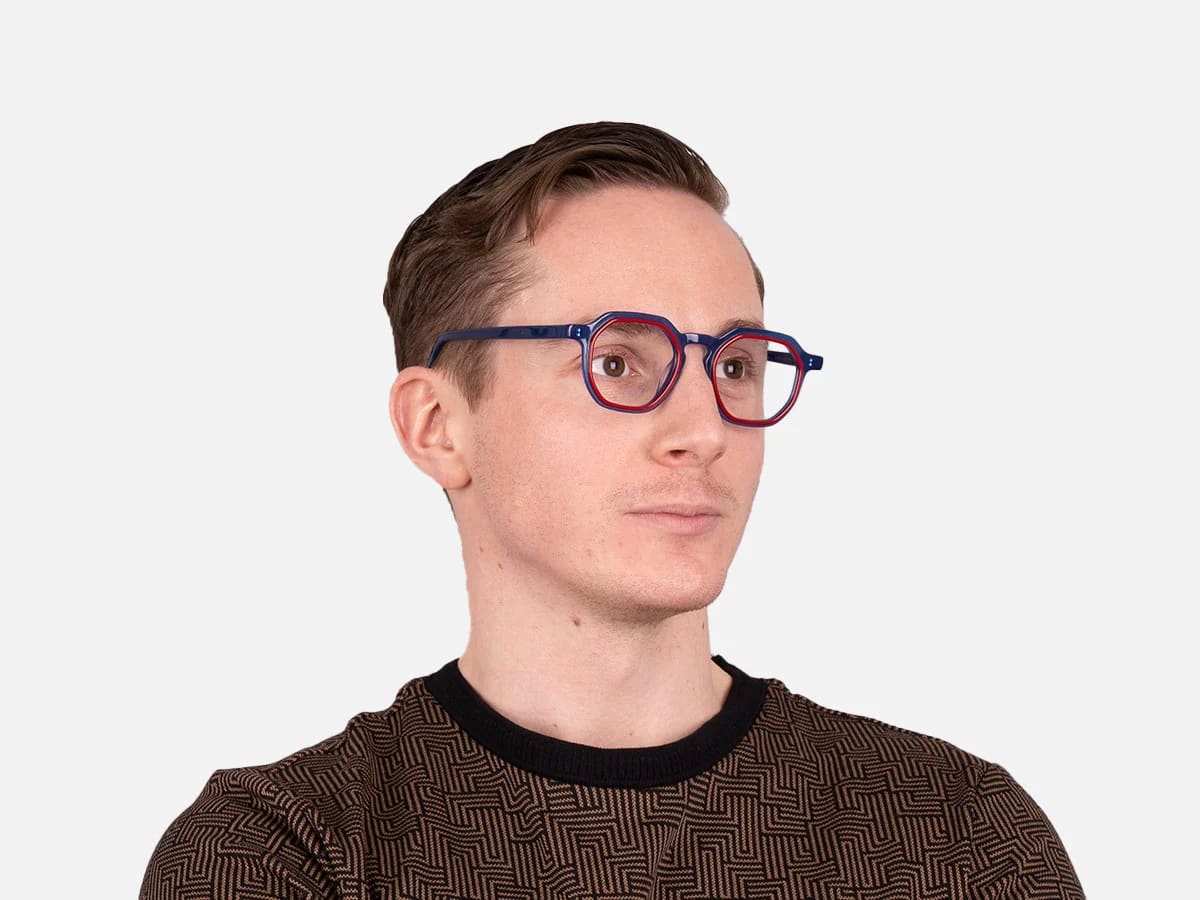 Blue Designer Eyeglasses-7