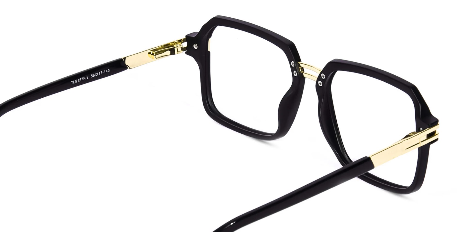 Black Designer Eyeglass Frames-5