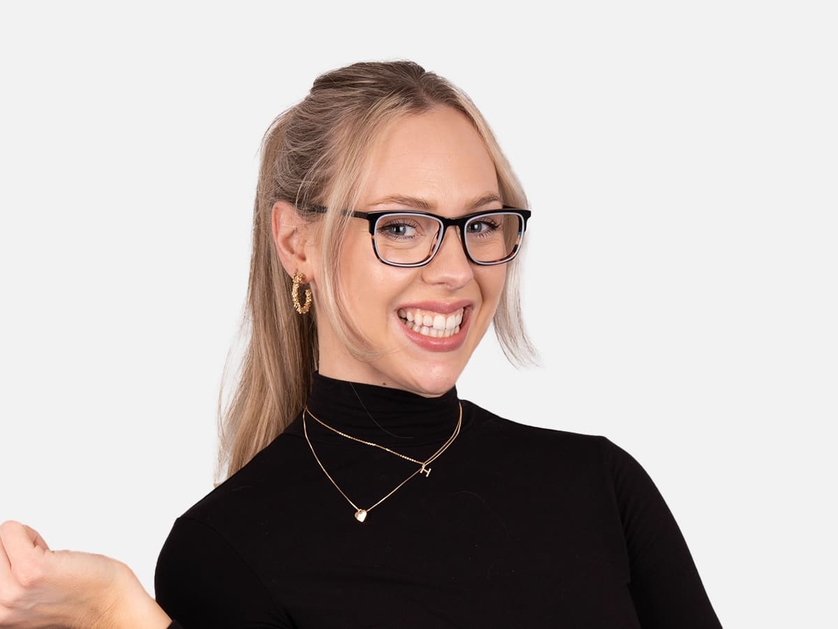 Black Tortoise Shell Glasses-52