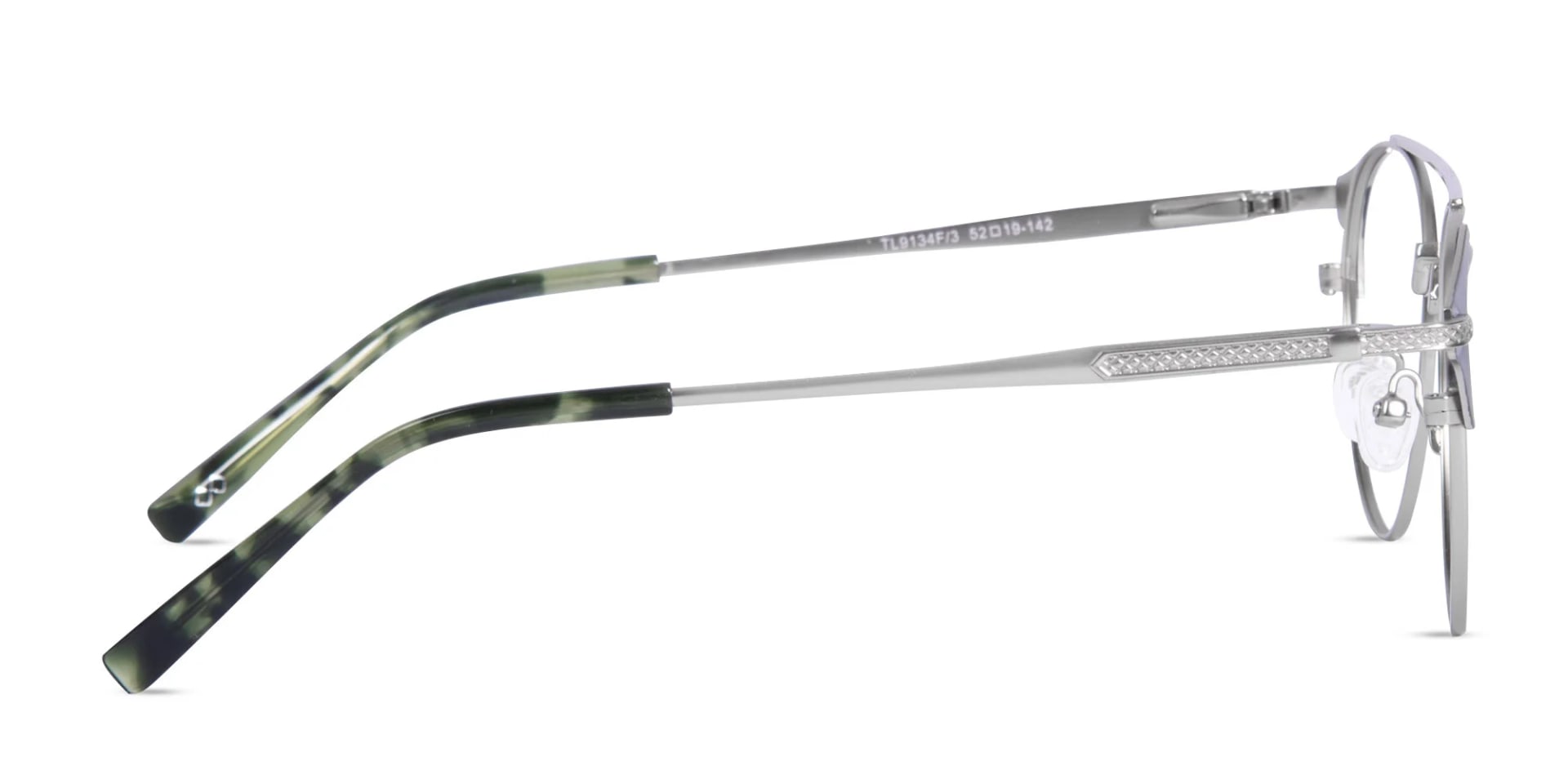 Round Silver Eyeglasses-4