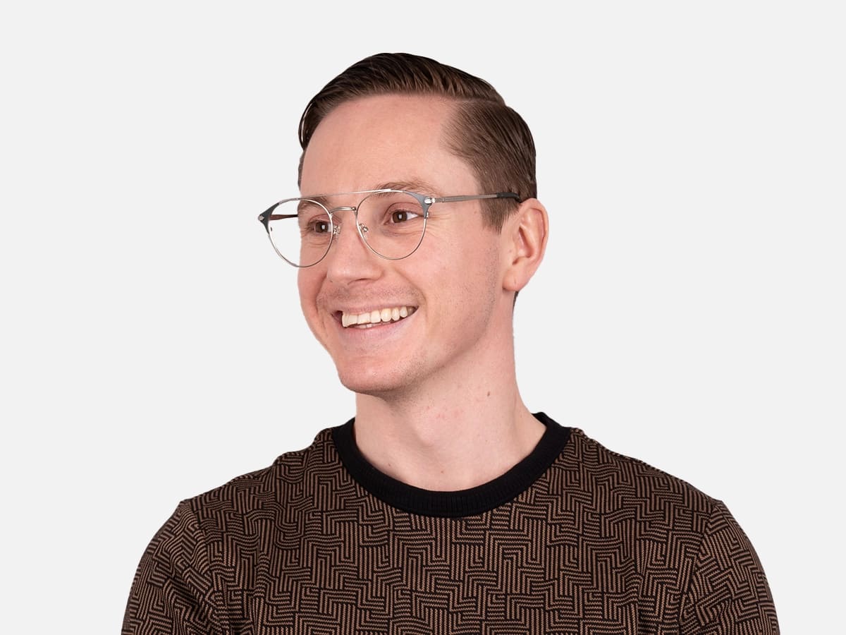 Metal Round Glasses-44