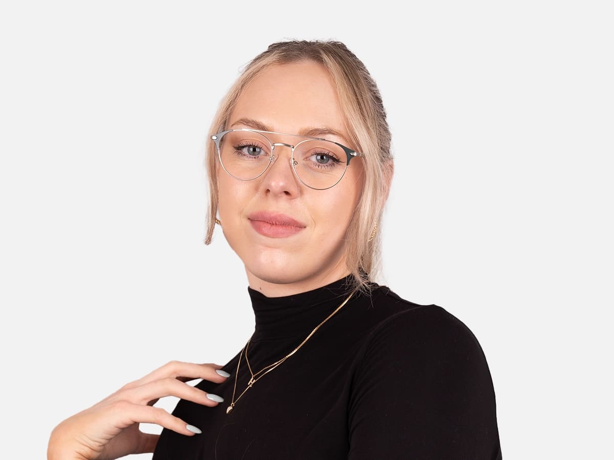 Metal Round Glasses-53