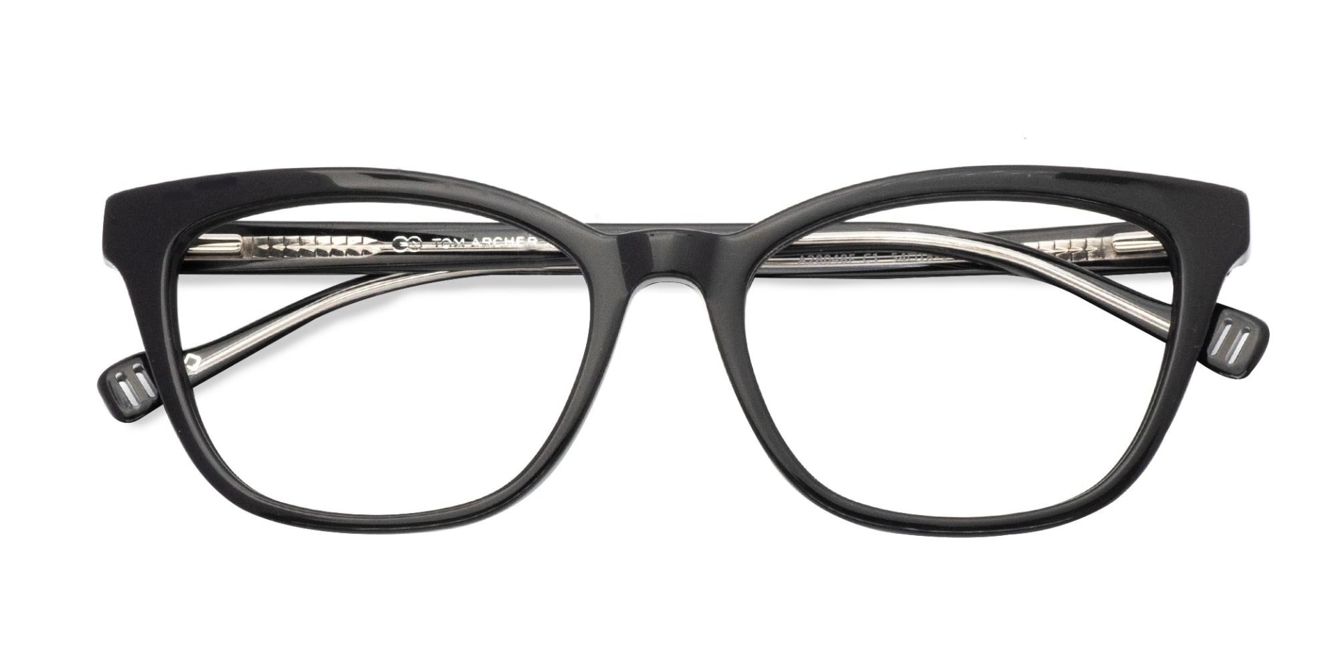 Black Cat Eye Shape Glasses-2
