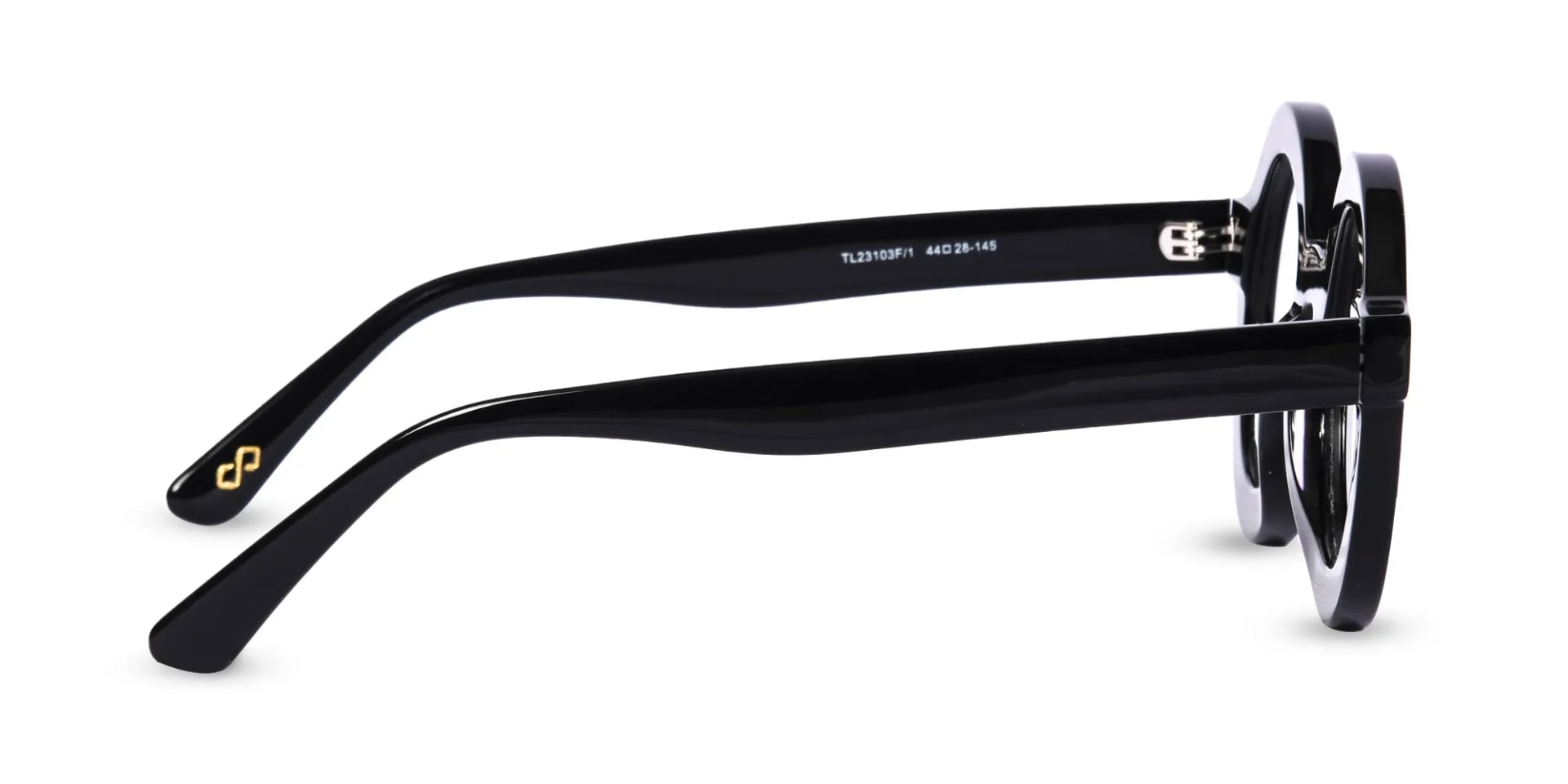 Black Round Glasses Frames-2