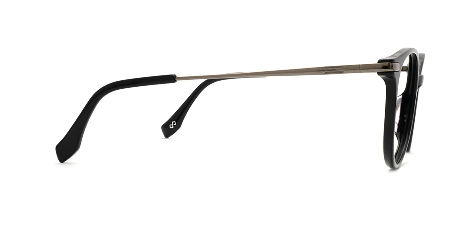 Black Round Eyeglasses-2