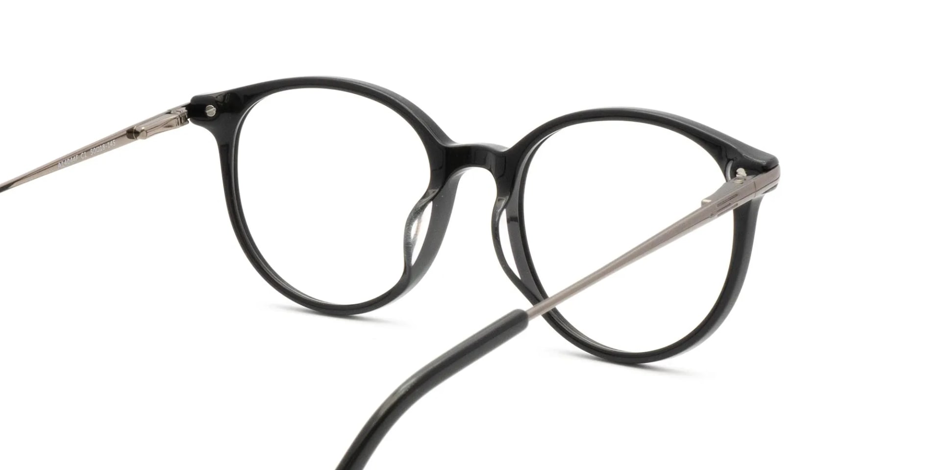 Black Round Eyeglasses-2