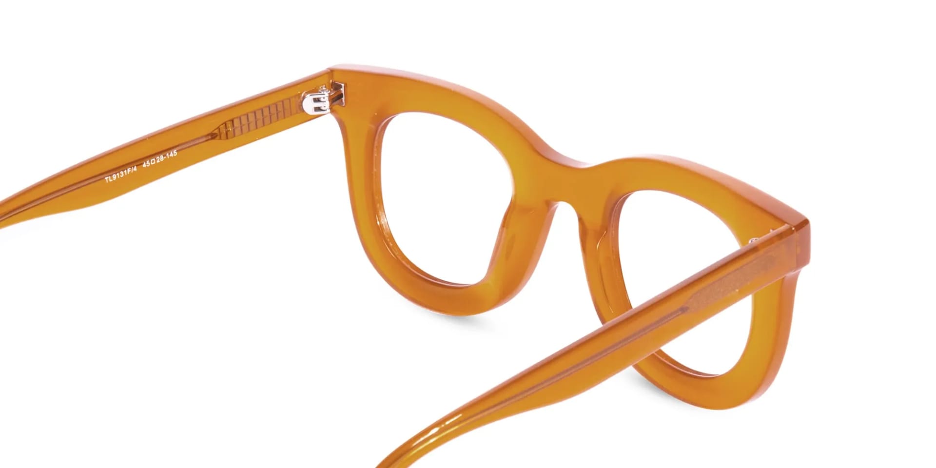 Gold Square Glasses-2