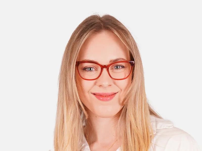 Cat Eye Style Glasses-2