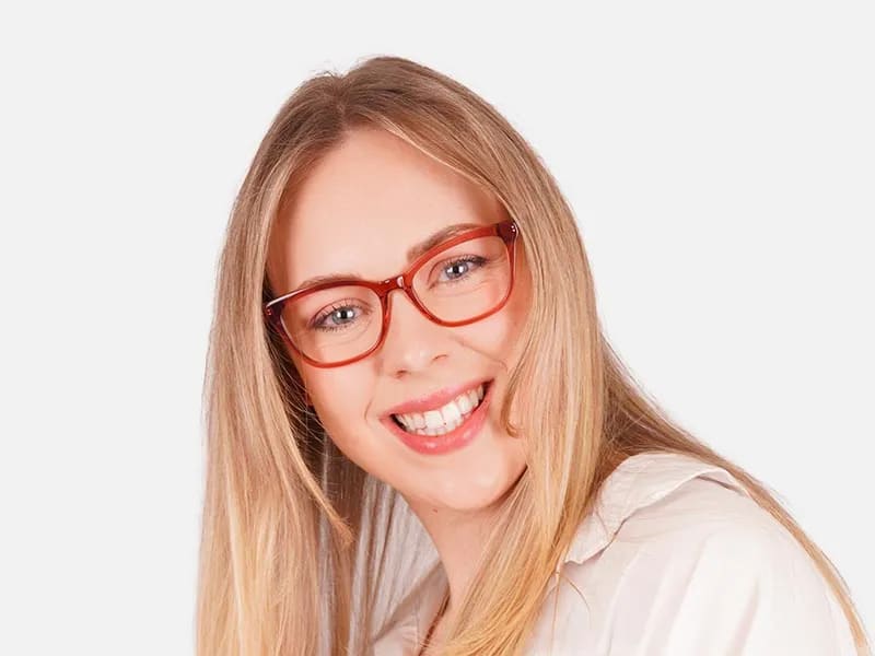 Cat Eye Style Glasses-2