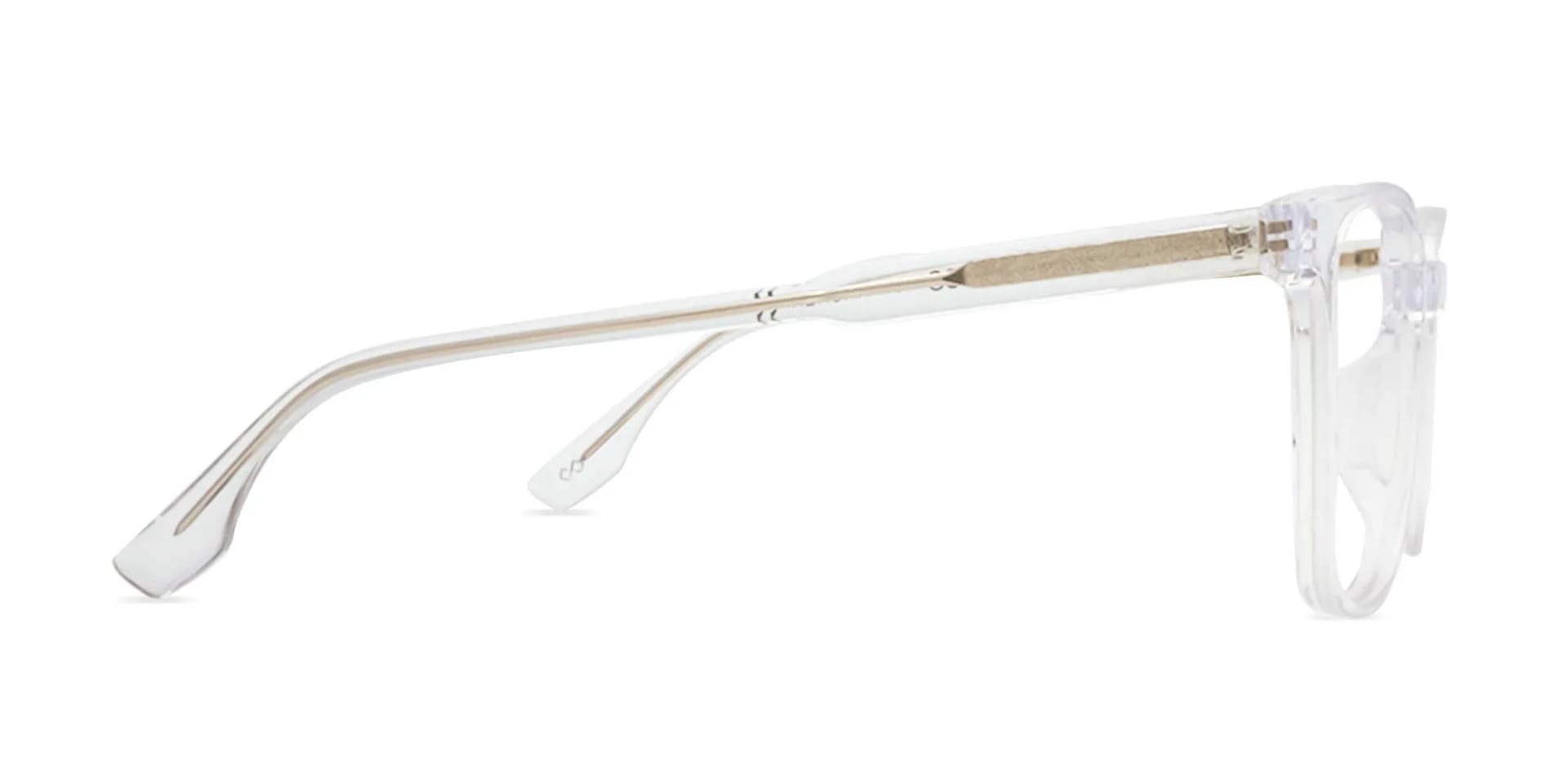 Clear Square Full Rim Glasses-2