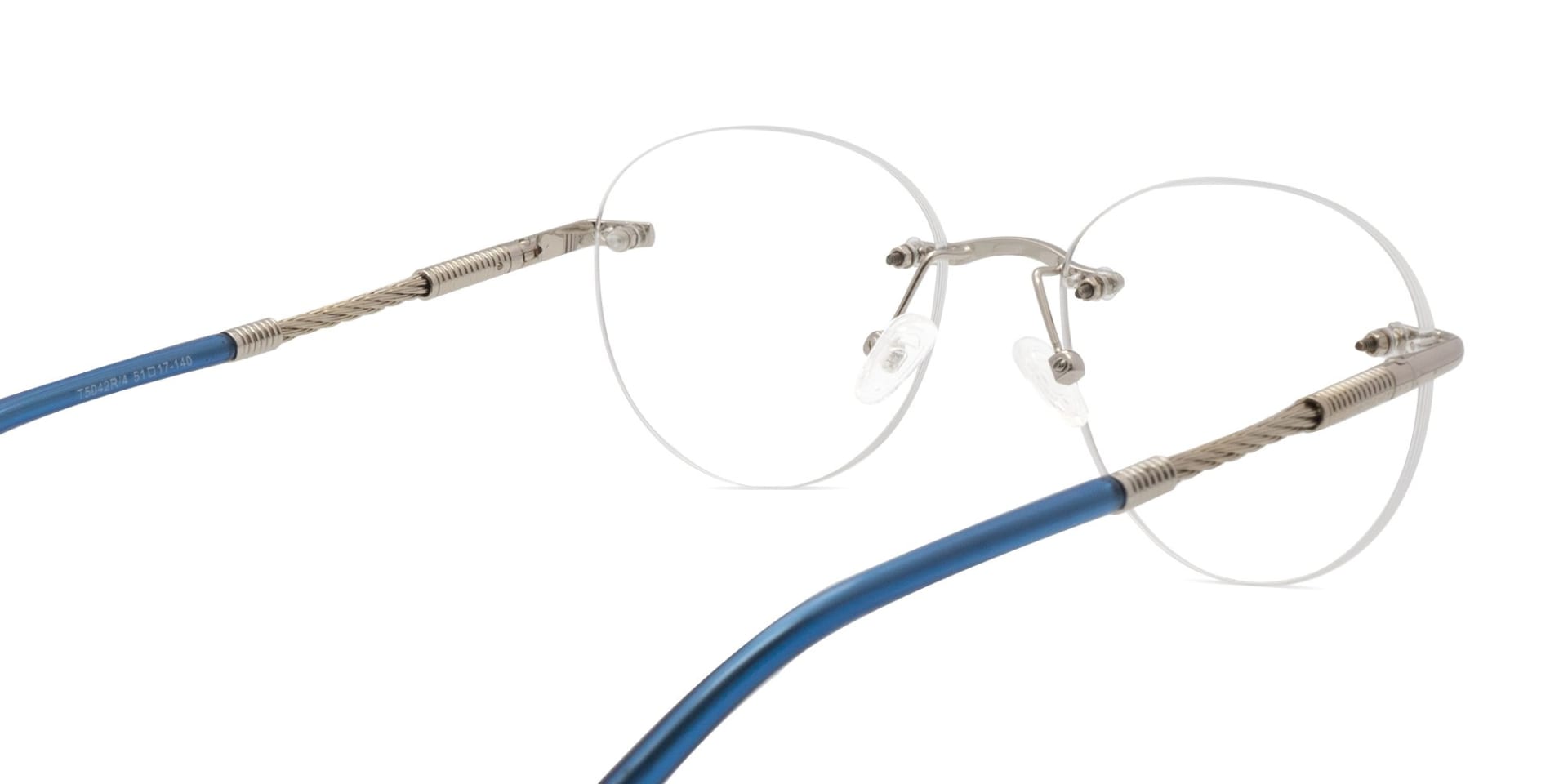 Designer Rimless Eyeglasses-5