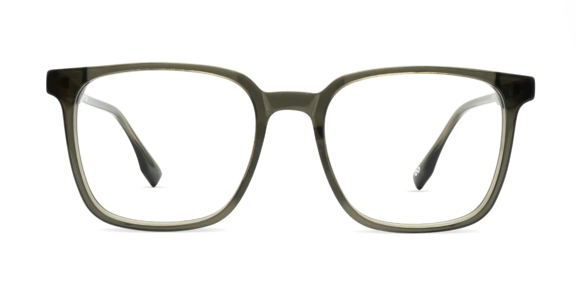 Grey Square Full Rim Glasses-2