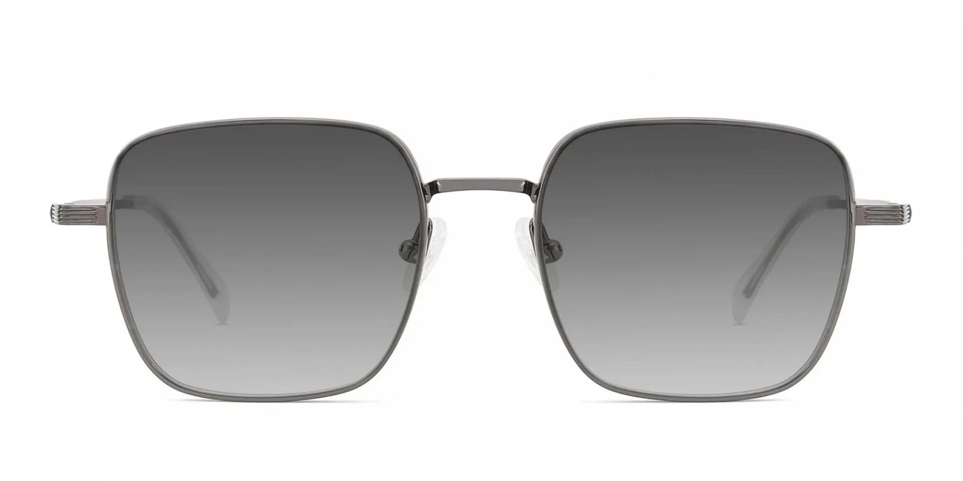 Square Grey Tinted Sunglasses-1