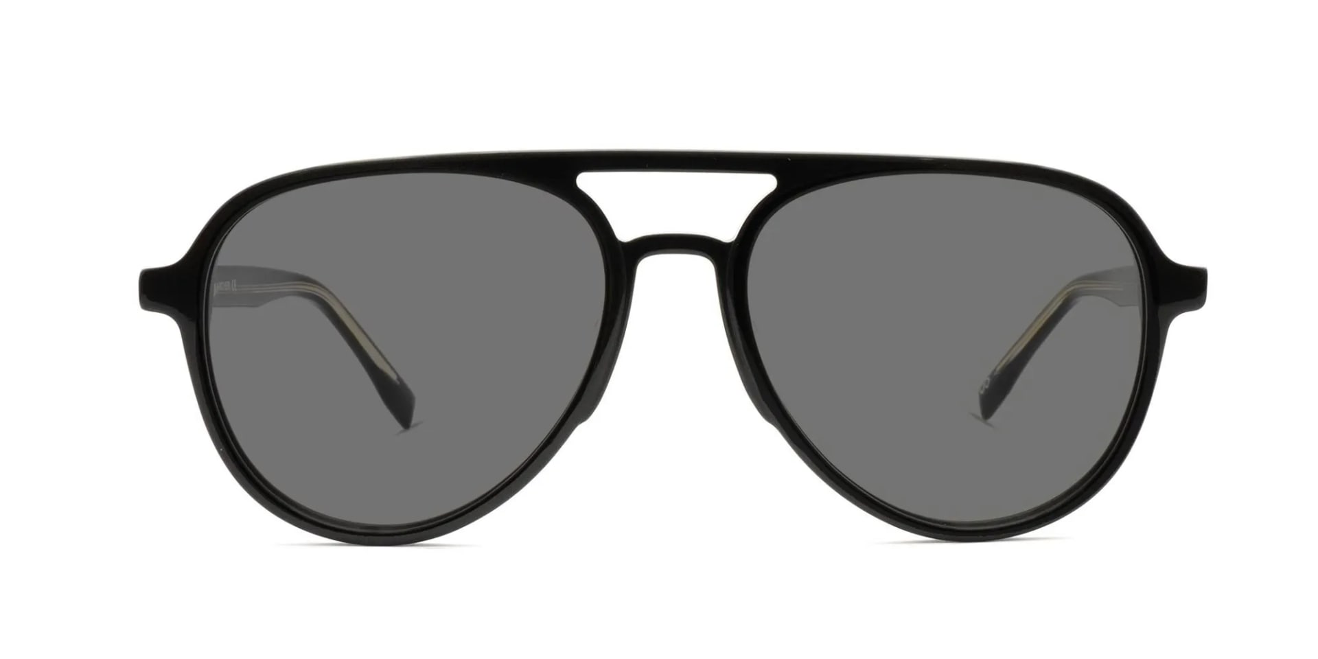 Black Pilot Tinted Sunglasses-2